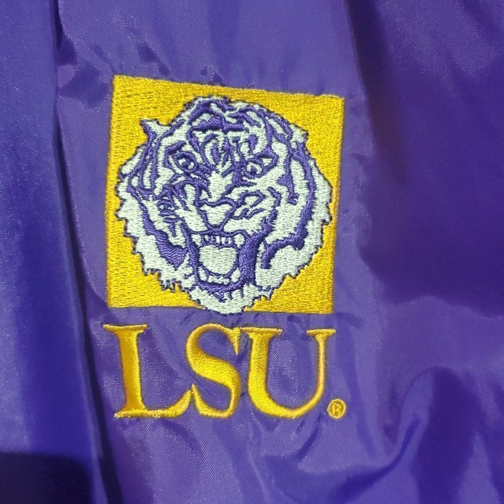 LSU Vintsge Starter Jacket - Size XXL‎ - Picture 3 of 11